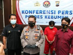 Kurir Sabu Ditangkap Sat Resnarkoba Polres Kebumen