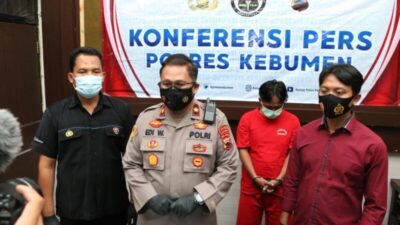 Kurir Sabu Ditangkap Sat Resnarkoba Polres Kebumen