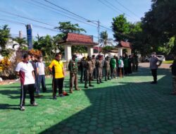 Sambut Harlah NU Ke 99, Jajaran Polsek Srono Bersama MWC NU Kec. Srono Gelar Bakti Sosial