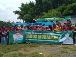 Ratusan Relawan Bagus Muhaimin Situbondo, Deklarasi Gus Muhaimin Presiden 2024