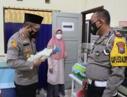 Kapolres Kunjungi Bayi diduga di Buang, dan Pastikan Lakukan Penyelidikan