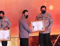 Rapim Polri 2022, Polda Sulsel Terima Penghargaan dari Kapolri