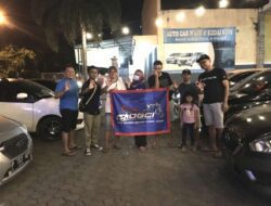 DGCI Datsun Go Club Indonesia Kopi darat di Kecamatan Srono