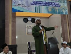Masyarakat Desa Tegalharjo Banyuwangi Bersama Pesantren Minhajut Thullab Adakan Peringatan isra’ mi’raj Dan Santunan Anak Yatim