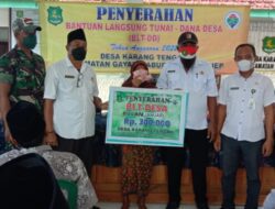 Desa Karang Tengah Cairkan Bantuan BLT – DD Tahap 1 Tahun 2022.