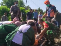 Telah ditemukan Seorang Mayat Wanita Paruhbaya Tewas Tertabrak Kereta Api (KA)