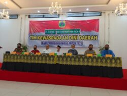 Tingkatkan Kewaspadaan, Bakesbangpol Gelar Rapat Tim Kewaspadaan Daerah Kabupaten Bondowoso
