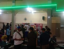 Kapolsek Situbondo Kota Hadiri Acara Syiar Ramadhan dan Vaksinasi di Masjid Besar Baitul Hikmah Talkandang