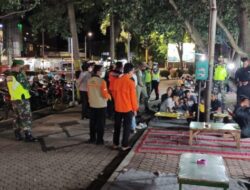 Gabungan TNI, Polri, Sat Pol PP, BPBD Dan DLAJ Laksanakan Apel Patroli.