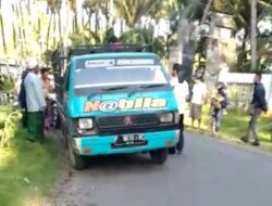 Terjadi Laka Lantas Antara Mobil Pick Up Dengan Sepeda Motor, Berikut Kronologinya!!