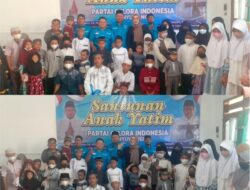 DPD Partai Gelora Indonesia Kabupaten Banyuwangi, Gelar Santunan Anak Yatim Menjelang Ramadhan