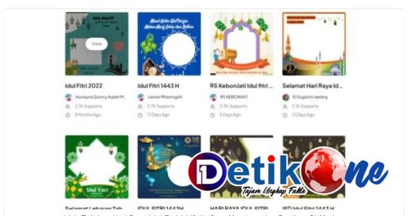 20 Link Twibbon Terbaru Hari Raya Idul Fitri 1443 H