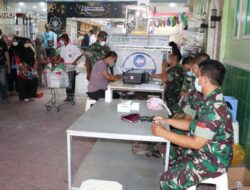 Serbuan Vaksinasi Mobile di Lakukan Kodim 0823 Situbondo