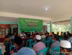 Mas’ud Ali Fraksi PPP Laksanakan Masa Reses III di Desa Perambanan Kecamatan Gayam.