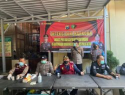 Cegah Penyalahgunaan Narkoba Oleh Anggota, Polresta Banyuwangi Gelar Tes Urine Dadakan