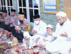 Momen Idul Fitri 1443 H, AKBP Andi Sinjaya Bersama Forkopimda Situbondo Silaturrahmi Ke Pondok Pesantren Salafiyah Syafi’iyah Sukorejo