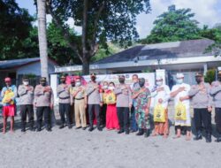 Sambut Hari Bhayangkara ke 76, AKBP Andi Sinjaya Bersama Tokoh Lintas Agama Beri Bantuan Sembako