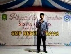 Lepas pisah SMPN 2 Raas “Bersama Mengukir Prestasi Menggapai Cita-Cita”