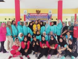Senam Minggu Sehat, “Kades Langkap” Sehatkan Aparatur Desa dan Masyarakatnya.