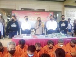 Kapolresta Banyuwangi Amankan Penjual Minol Ilegal, Berhasil Ringkus 132 Tersangka.