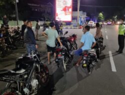 Polres Situbondo Bubarkan Balap Liar, Sebelas Motor Protolan Diamankan