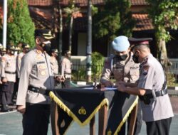 Kapolres Bondowoso Pimpin Sertijab 5 Perwira di Jajarannya