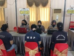 Kejar Target Vaksin Booster,Polresta Malang Kota Gelar Vaksinasi di Lapas