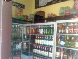 Kebal Hukum Merasa Sudah Punya Ijin, Jual Miras di Tengah Perkampungan