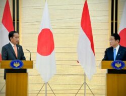 Jokowi Kunjungan di Kantor (PM) Jepang