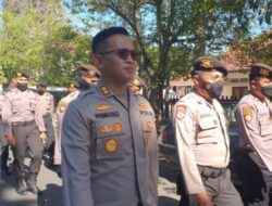 Kapolres Pimpin Lari Pagi Anggota Samapta Untuk Jaga Kebugaran