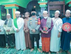 AKBP Andi Sinjaya Bersilaturahmi Dengan Imam Besar Masjid  AL-AQSHA Palestina