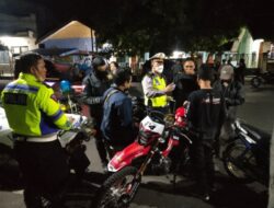 Gelar Patroli Malam, Polres Situbondo Harapkan Dukungan Masyarakat Cegah Aksi Balap Liar