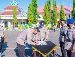 AKBP Andi Sinjaya Pimpin Sertijab Kasat Polairud dan Kapolsek Mangaran