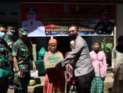 Kapolres Menghadiri Penutupan Renovasi Rutilahu (Rumah Tidak Layak Huni)