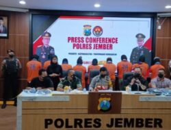15 Terduga Pelaku Pembakaran Berhasil Diamankan Polres Jember, 9 diantaranya Resmi Jadi Tersangka