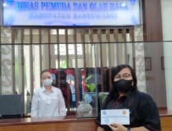 Datangi Dispora, LAN Banyuwangi Berikan Surat Cinta