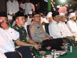 Sambut Bulan Muharram 1444 Hijriah Kapolres Bondowoso Hadiri Pengajian Umum
