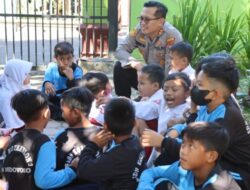 Kapolres Bondowoso Melaksanakan Kegiatan Goes To School di SDN 03 Kota Kulon
