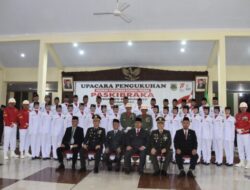 Kapolres Bondowoso Menghadiri Pengukuhan Anggota Paskibraka