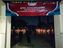 Sakral! Apel Kehormatan dan Renungan Suci