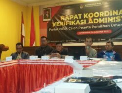 KPU Situbondo Kawal Parpol Jelang Tahapan Verifikasi Administrasi Lakukan Rapat Koordinasi