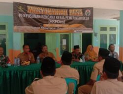 Pemerintah Desa Perambanan Laksanakan Musdes Penyusunan RKPDES Tahun 2023