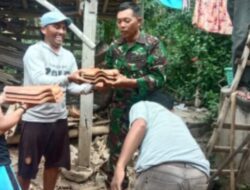 Apresiasi dan Ucapan Terimakasih Warga Kepada Anggota Koramil 0822 /11 Tapen Serda Suryadi