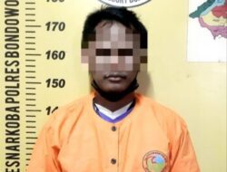 2 Pelaku Pengedar Sabu Berhasil di Ringkus Satresnarkoba Polres Bondowoso