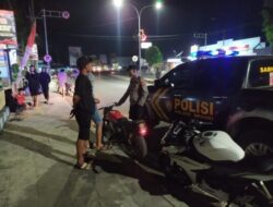 Razia Balap Liar, Polsek Besuki Amankan 12 Sepeda Motor