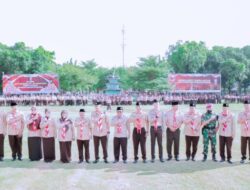 AKBP Andi Sinjaya Bersama Forkopimda Hadiri Upacara Peringatan Hari Pramuka ke-61 di Alun-Alun Situbondo