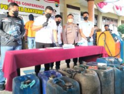 Polresta Banyuwangi Ungkap Dua Kasus Penimbunan BBM Bersubsidi