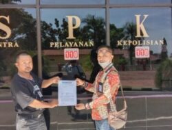 Diduga Menghalang-Halangi Tugas Jurnalis Salah Satu PJ Kades Dilaporkan Ke Mapolres Nias Sumut