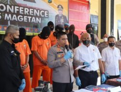 Polres Magetan Berhasil Ungkap Peredaran Pupuk Palsu,Tiga Tersangka Diamankan
