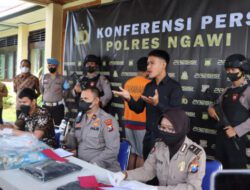 Kurang Sepekan,Polres Ngawi Berhasil Tangkap Pelaku Pembunuhan